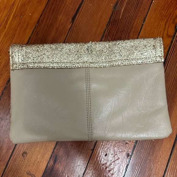 Aldo Handbag/Clutch Gold Sparkles - Picture 3 of 4